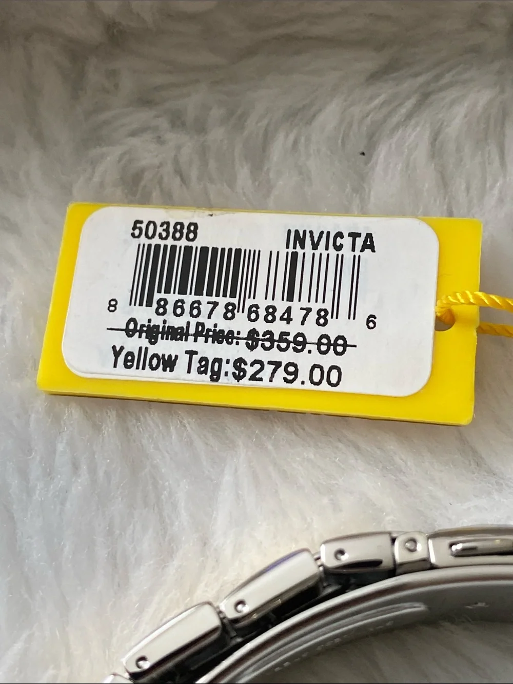 Invicta NEW Angel Unisex Gold &Silver Stainless Watch, 48mm